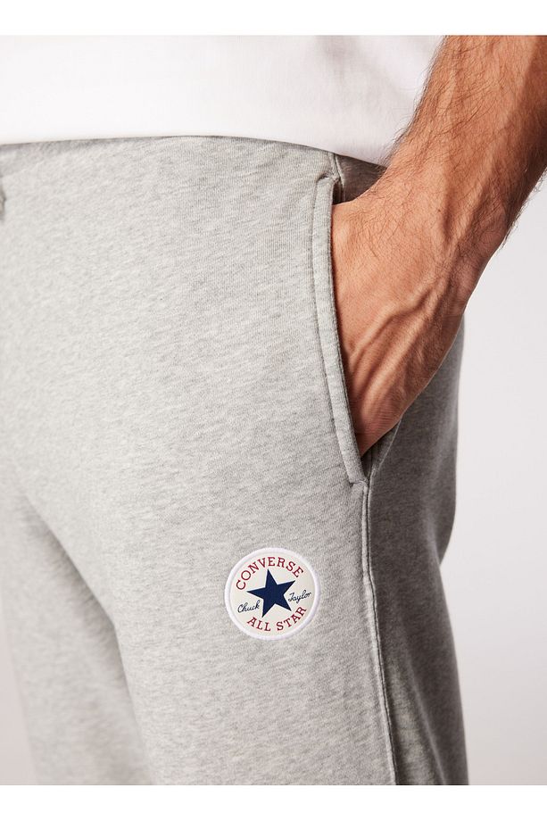 CORE CHUCK PATCH PANT FT VGH Gri Erkek Lastikli Paça Lastikli Bel Regular Fit Eşofman Altı - 4