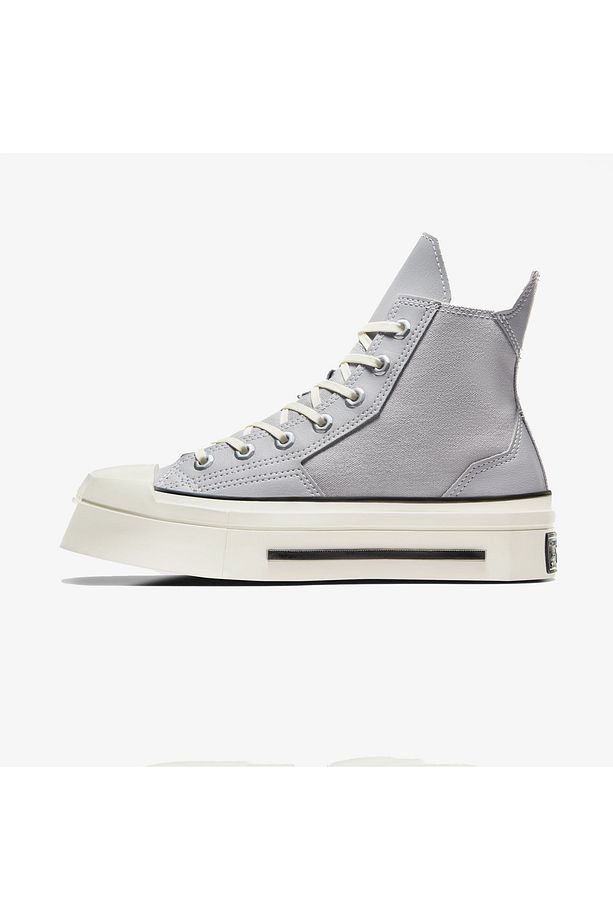 Chuck 70 De Luxe Squared Unisex Gri Platform Sneaker - 5