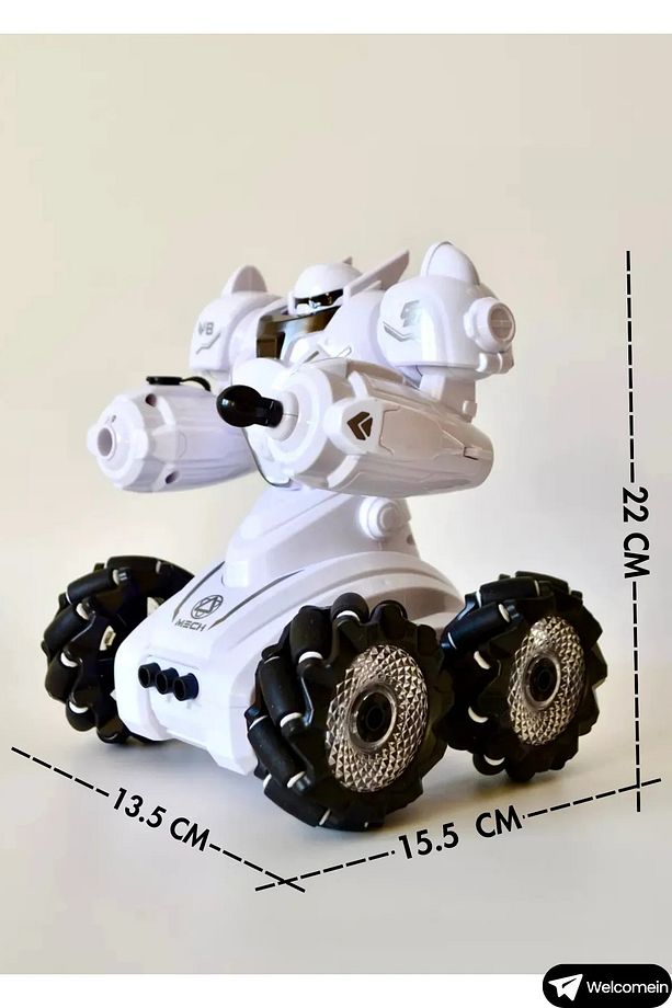 Oyuncak Robot El Sensörlü Uzaktan Kumandalı Şarjlı Akıllı Yapay Zeka Robot 28 Cm - 7