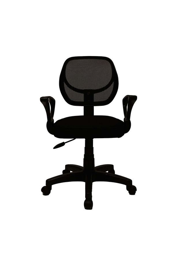 Gökkuşağı File Çalışma Koltuk Siyah - 1