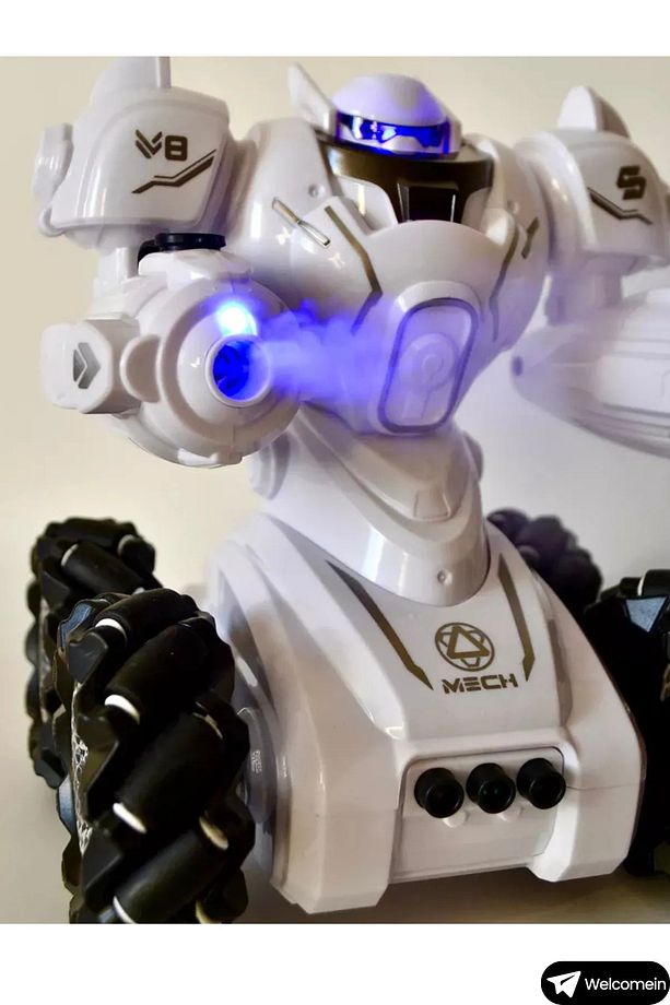 Oyuncak Robot El Sensörlü Uzaktan Kumandalı Şarjlı Akıllı Yapay Zeka Robot 28 Cm - 4