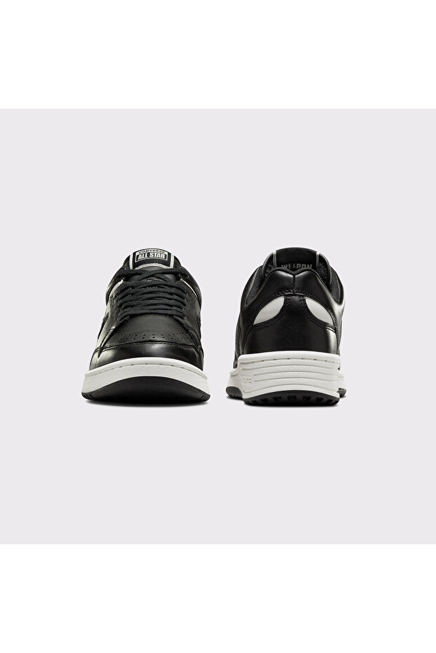Weapon Unisex Siyah Deri Sneaker - 3