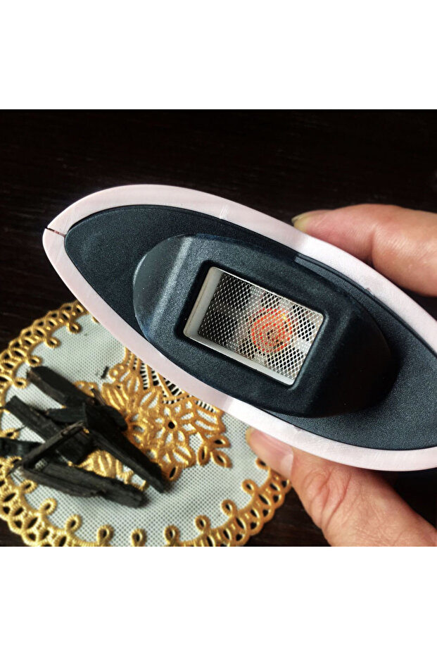 مبخرة إلكترونية محمولة للاستخدام الشخصي باللون الأسود - 7