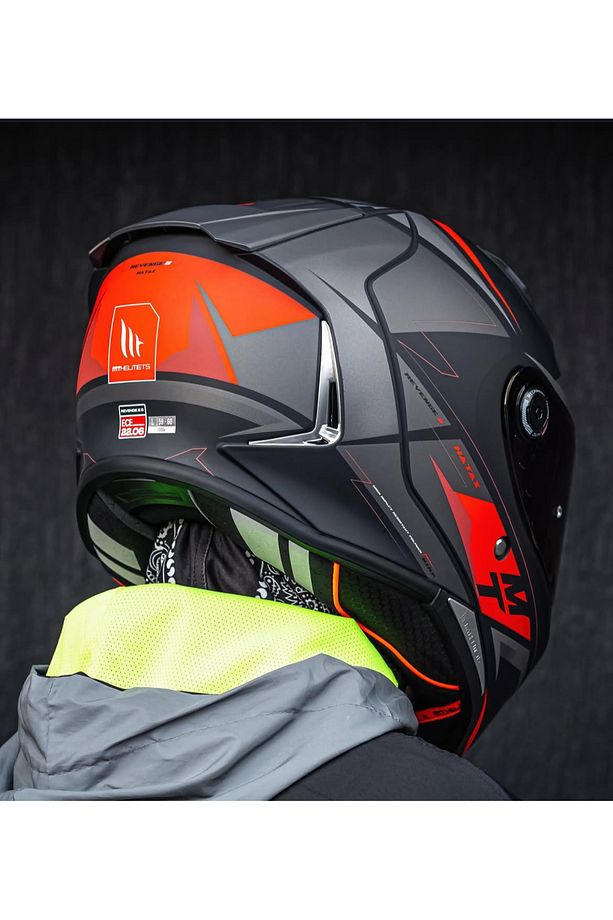 Helmets revenge2 s hatax b5 kask (şeffaf vizörlü) - 3