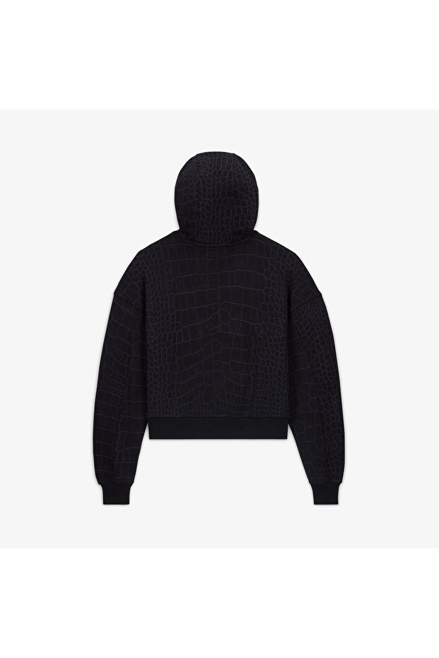 Classic Kadın Siyah Sweatshirt - 2