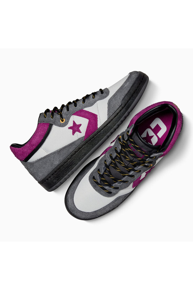 Fastbreak Pro Unisex Gri Süet Sneaker - 8