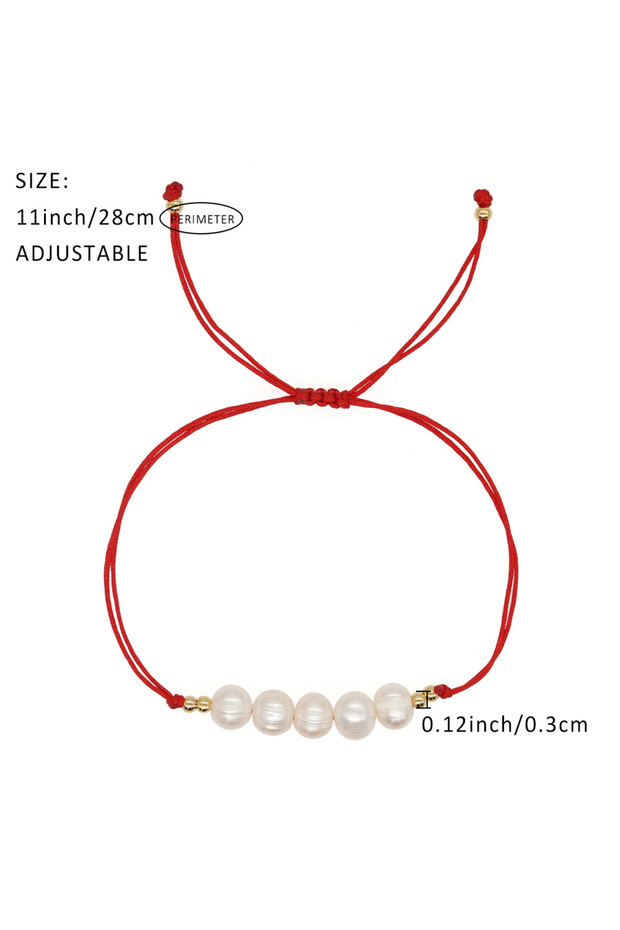 ZZ-B23022004A Go2boho Bohemian Freshwater Pearl Bead Bracelet Natural Pearl Stack Handmade Chain Chr