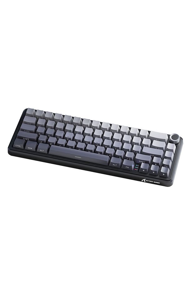 Attack Shark X66 Kablosuz Mekanik Klavye Side Printed PBT Keycaps - 2
