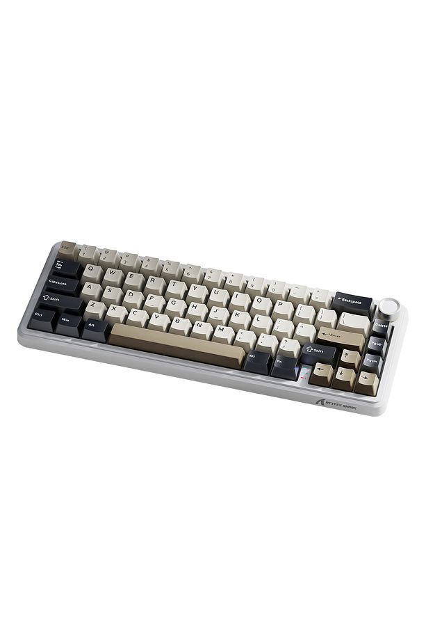 Attack Shark X66 Kablosuz Mekanik Klavye Side Printed PBT Keycaps - 2