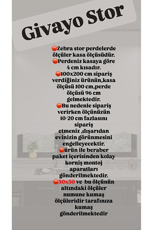 Siyah Bambu Zebra Perde Etek Dilimsiz - 5