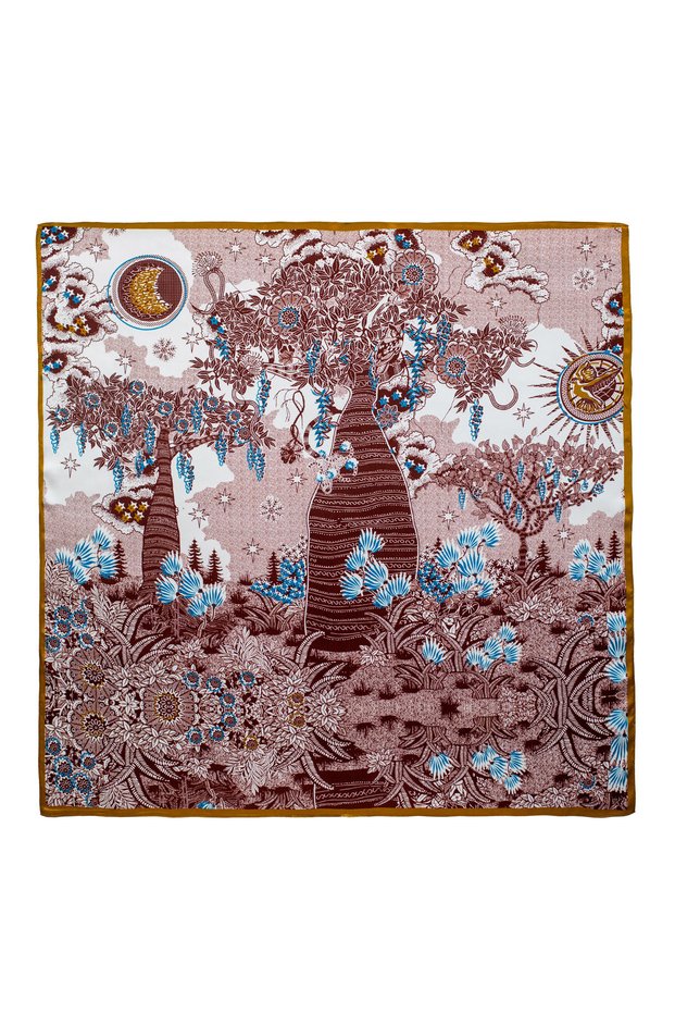 100% Silk Scarf (90X90)