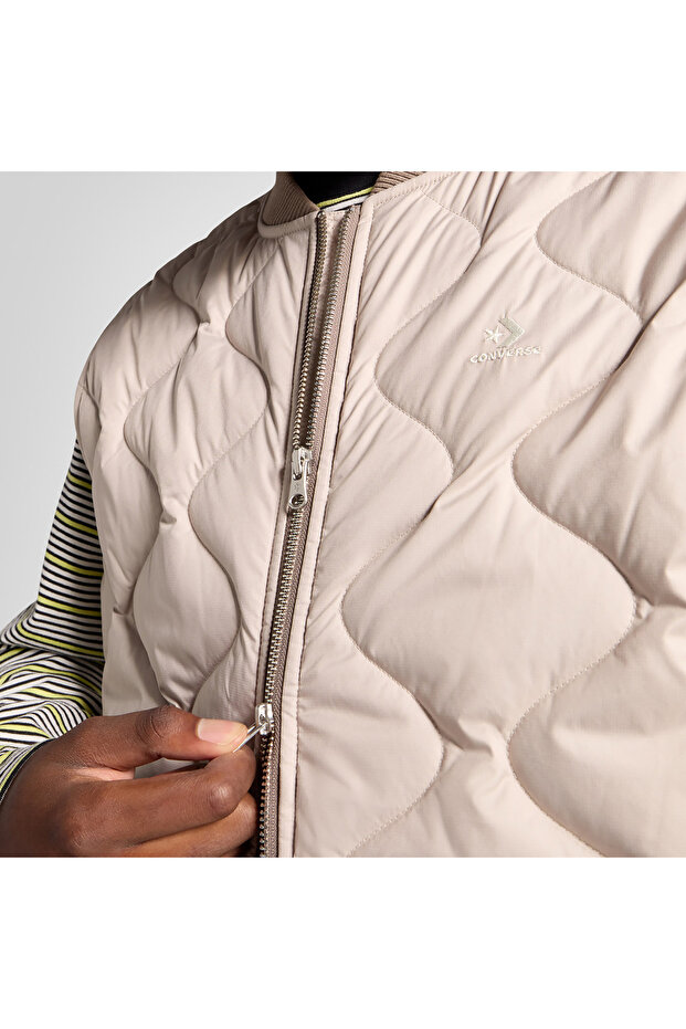 Classic Erkek Bej Yelek - 4