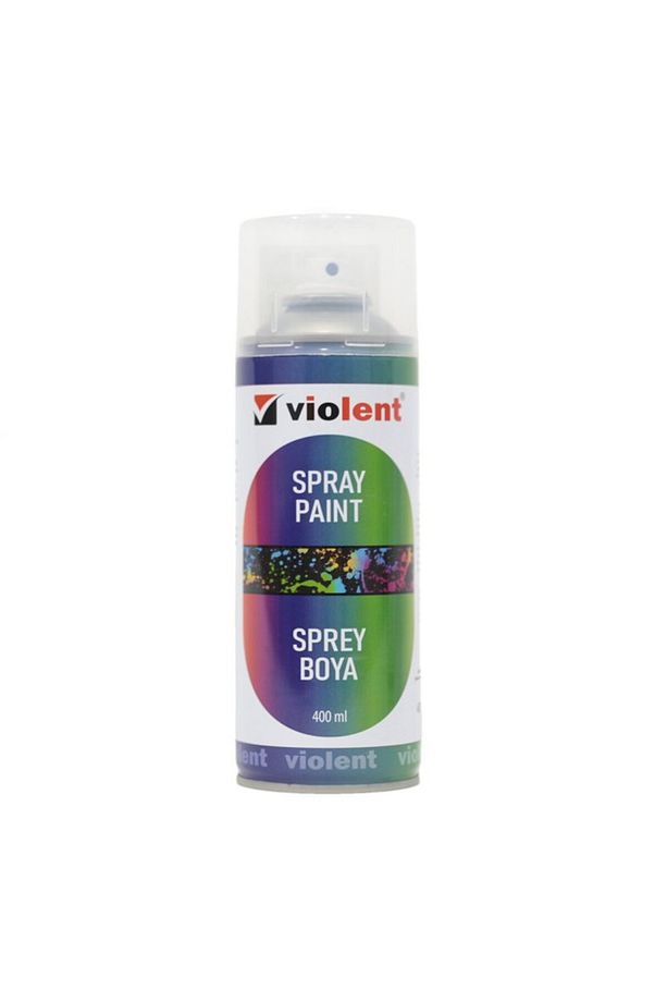 VIOLENT SPREY BOYA PARLAK SİYAH 400 ML RAL 9005 - 1