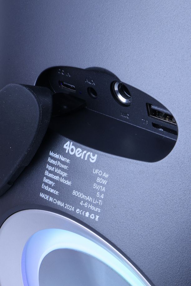Kablosuz Bluetooth Hoparlör | Şık Tasarım & Güçlü Ses - Gri - 5