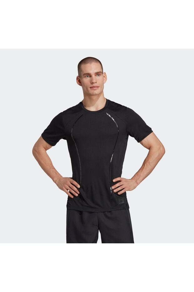 Best of Adi Mens Black T-Shirt (Hs7438)