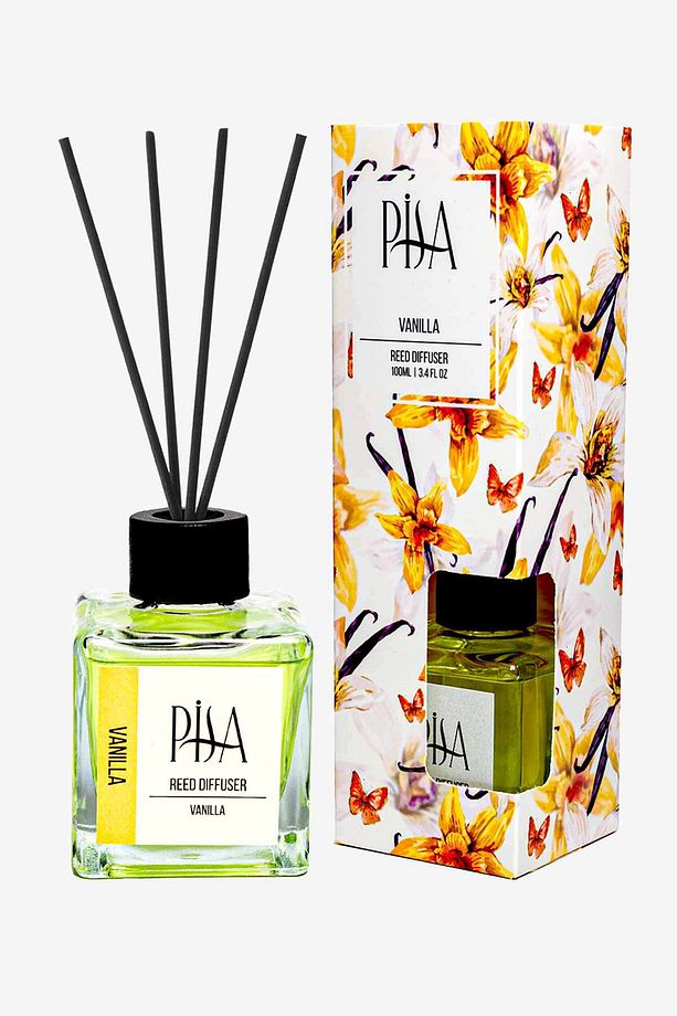 Vanilya Çubuklu Oda Kokusu Vanilla Reed Diffuser 100ml - 1