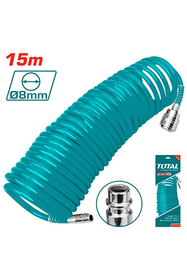 Spiral Hava Hortumu 15 Metre THT11151 NMS HIRDAVAT - 1