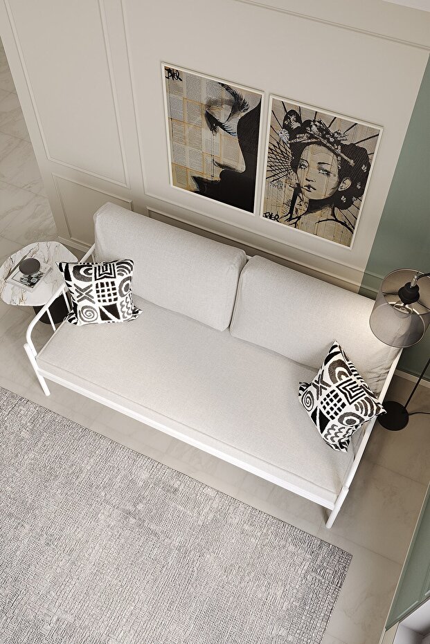 Argimo Sofia Sedir Metal Karyola - 3