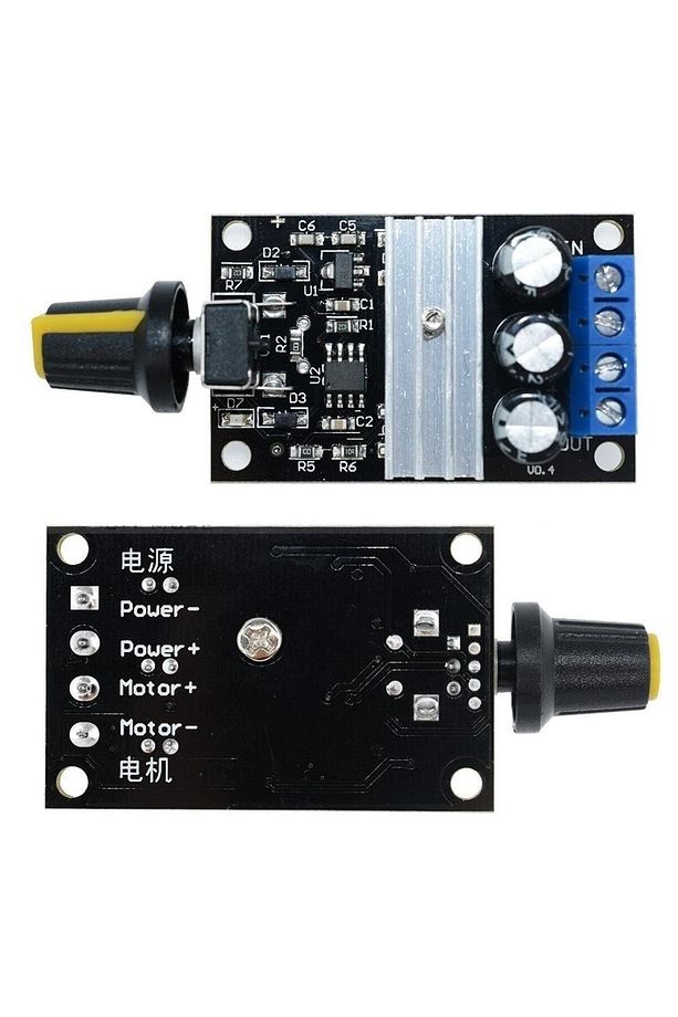 3a Pwm Dc Motor Hız Kontrol Devresi Dimmer 6v 12v 24v 28v - 7