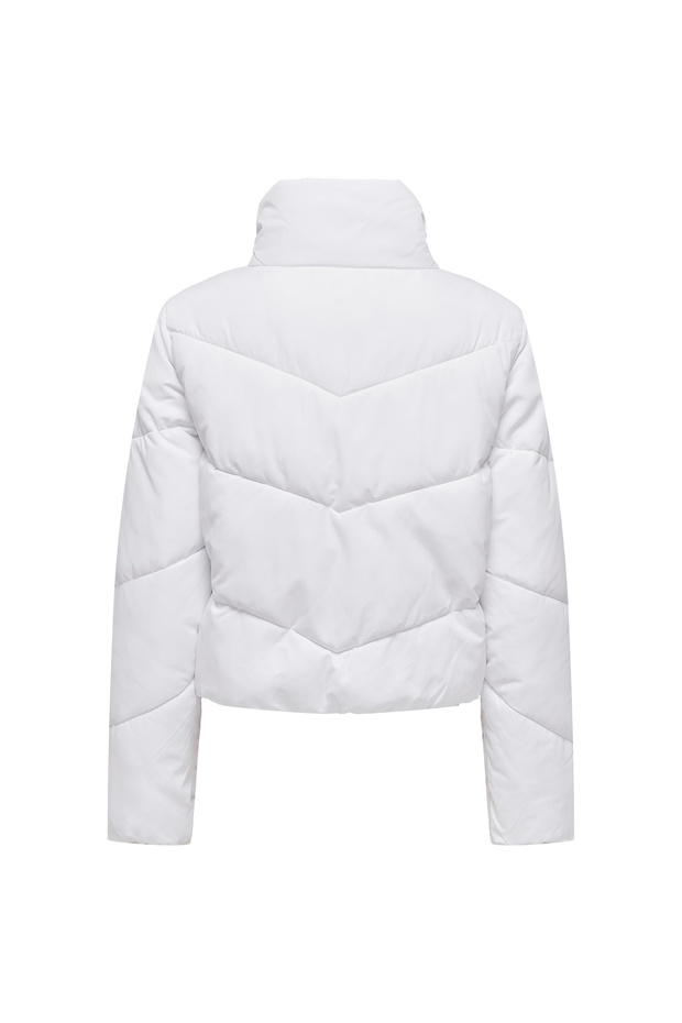 Maggi Solid Kadın Beyaz Mont (15304020-BW) - 5