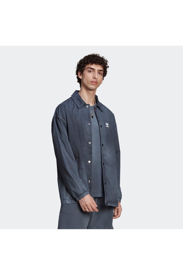 Essentials Dye Coach Erkek Lacivert Gömlek (HK7513) - 1