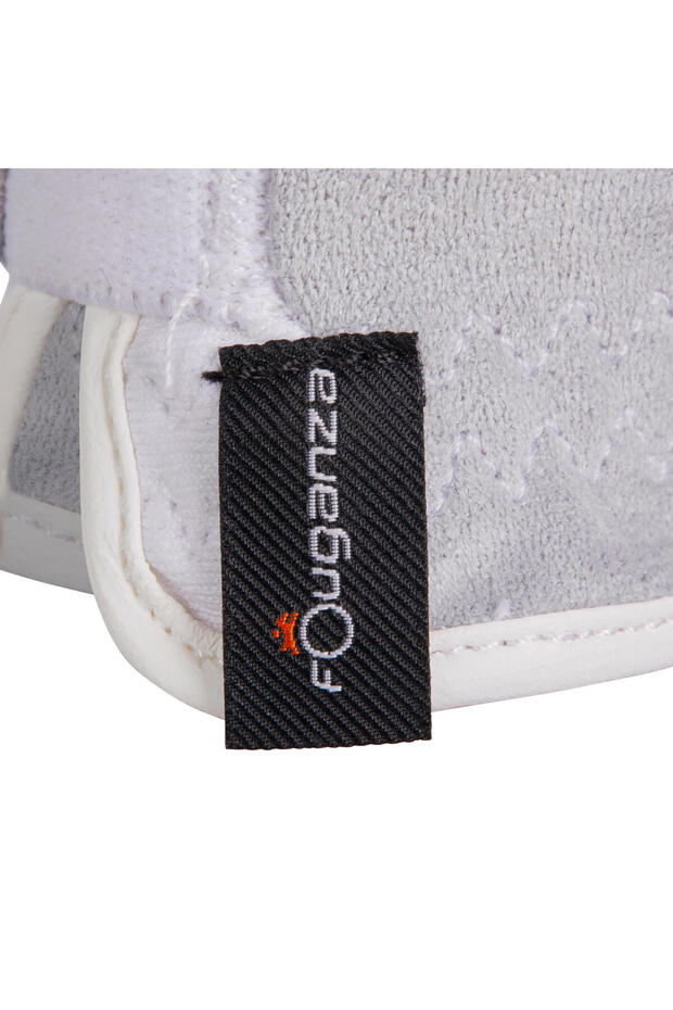 Fouganza Basic Binici Eldiveni - Çocuk - Beyaz - 8