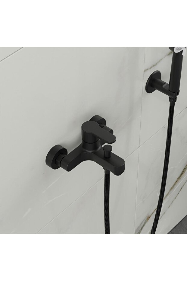 Lento Banyo Bataryası-mat Siyah - 3