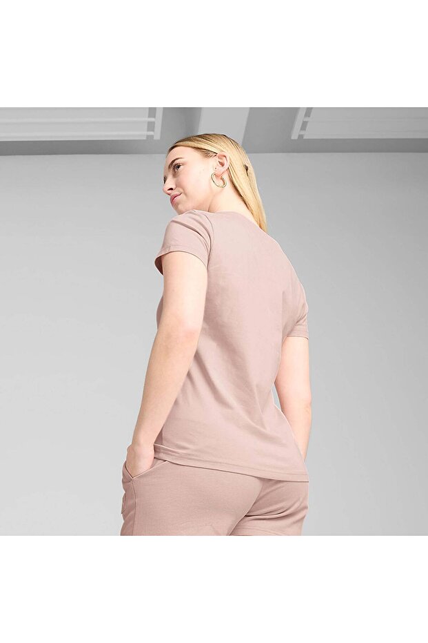 Essentials Elevated Kadın Bej Tişört (690894-91) - 2