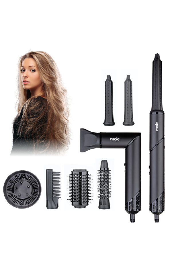 M1 7in1 Saç Şekillendirme Seti - 1
