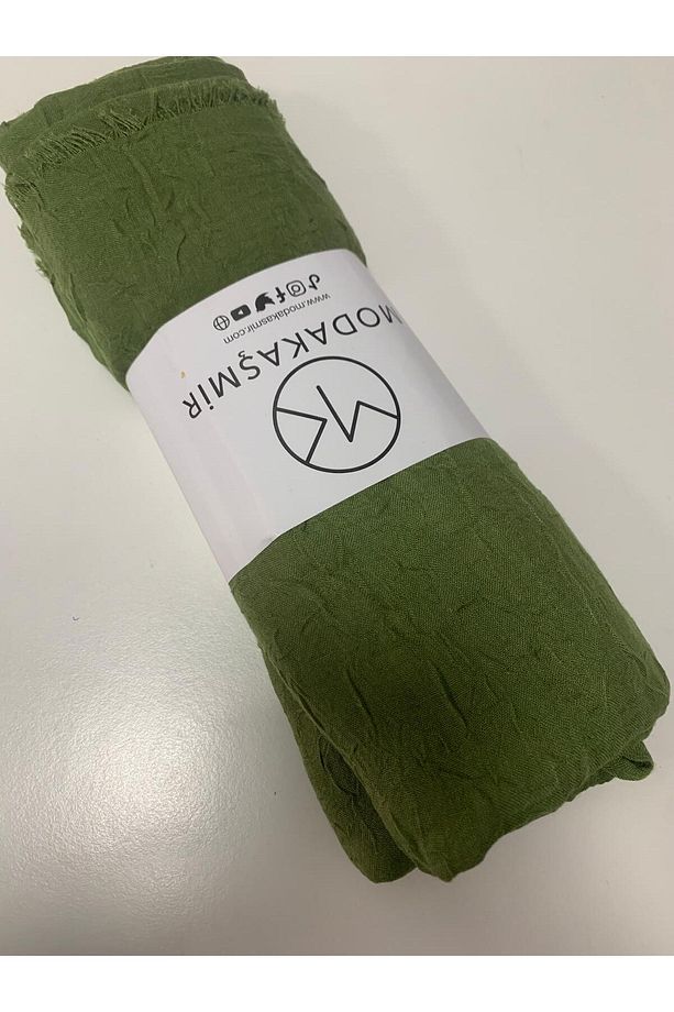 MODAKAŞMİR YEŞİL BAMBU ŞAL - 3