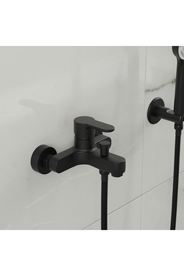 Lento Banyo Bataryası-mat Siyah - 2