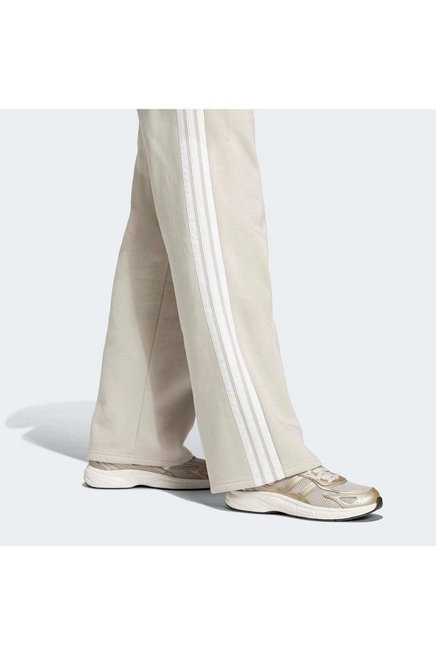Essentials 3-Stripes Open-Hem Fleece Eşofman Altı - 5