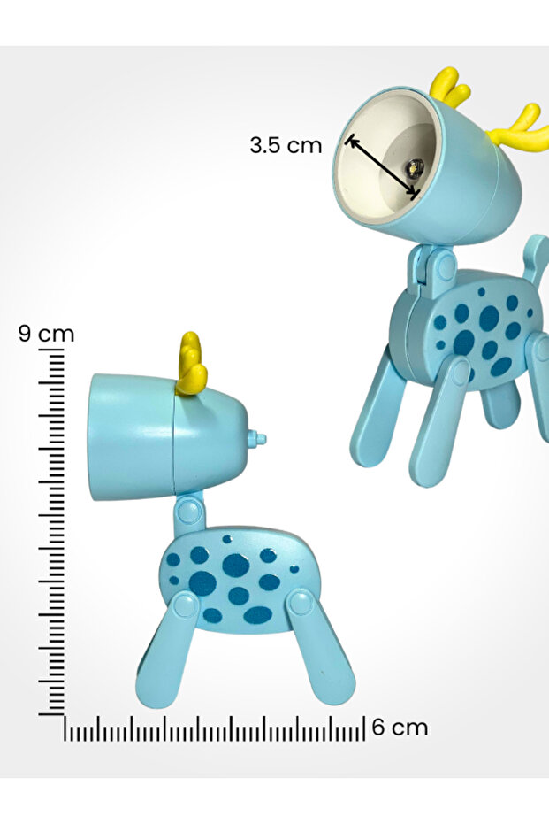 Sevimli Geyik Mini Gece Lambası (Pilli) - 2