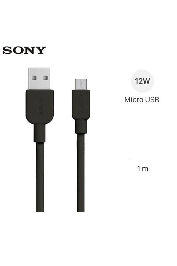 Cp-ab100 100cm Micro Usb 2.4a Hızlı Şarj Ve Data Kablosu Siyah - 1