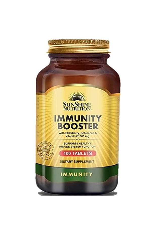 Nutrition Immunity Booster With Elderberry, Echinacea & Vitamin C 1000Mg - 100 Tablets