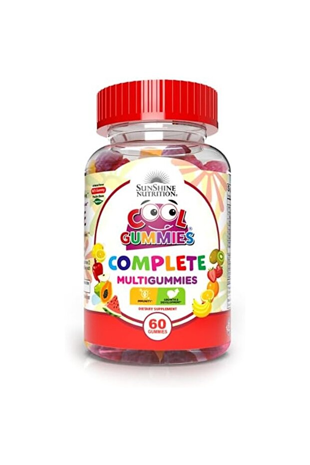 Nutrition Cool Gummies Complete - Fruity Flavor, 60 Gummies