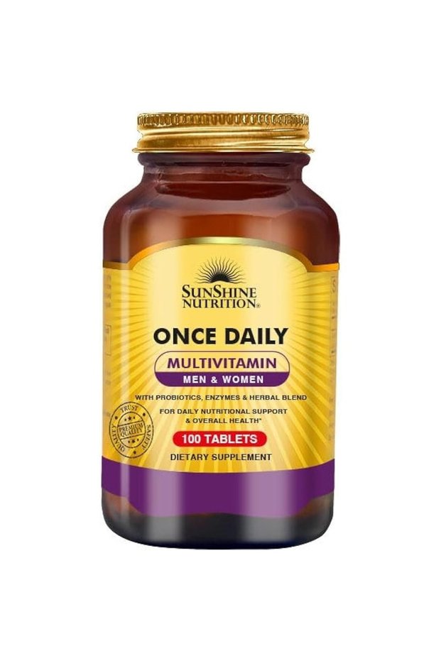 Nutrition Once Daily Multivitamin Men & Women For Overall Health - 100 Tablets