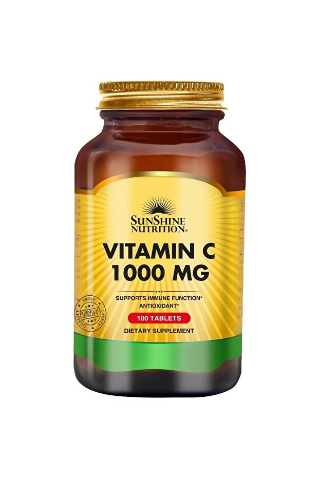 Nutrition Vitamin C 1000 Mg - To Support Immune Function, 100 Tablets