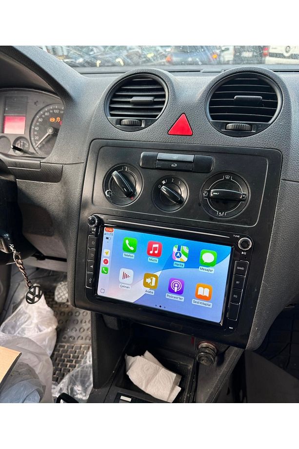 VOLKSWAGEN CADDY 8” ANDROİD CARPLAY ANDROİD AUTO TEYP 4-64 - 3