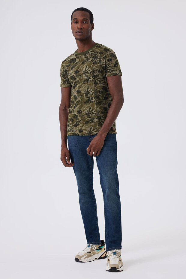 Joseph 1 Men's 100% Cotton Polo Collar Pique T-Shirt Khaki