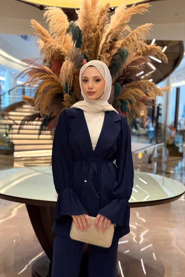 Kolu Piliseli Krep Takım - Saks - 2