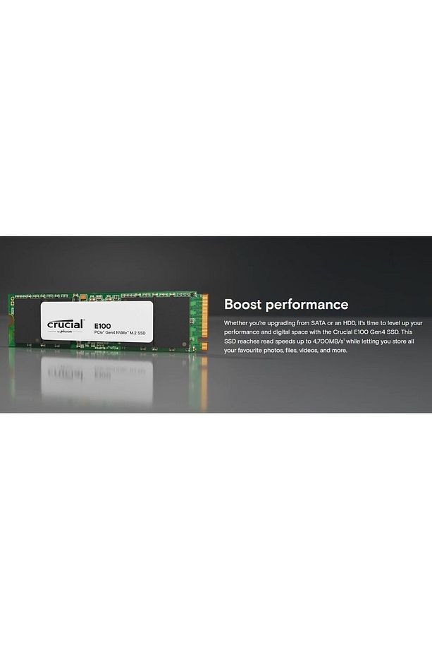 E100 1tb Nvme M.2 Ssd Disk Ct1000e100ssd8 - 3