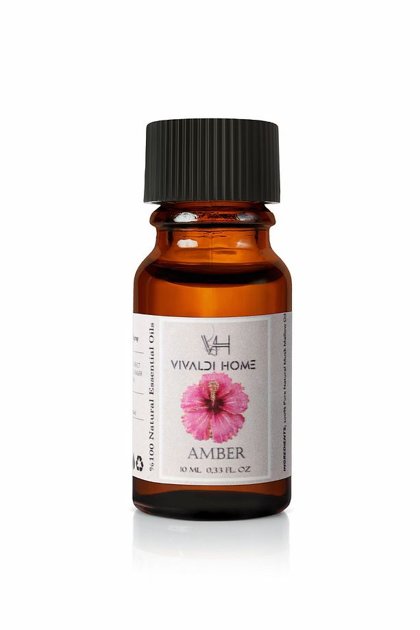 Amber Çiçeği Aromaterapi Uçucu Yağ Esansiyel Buhurdanlık Yağı 10ml - 3