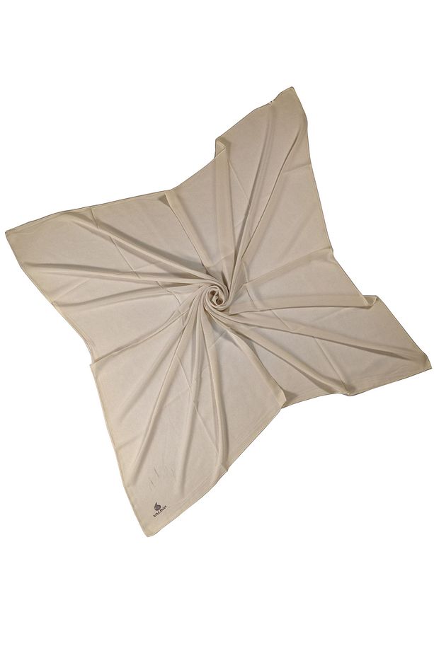 Mısırlı Eşarpları Düz Renk Krep Eşarp 110x110 Cm - 2