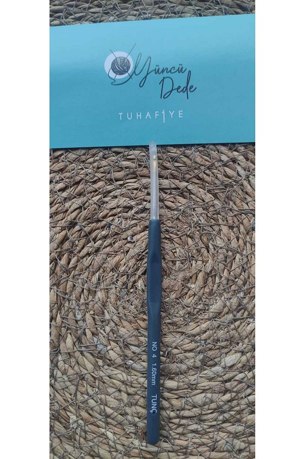 Silikon Elastik Yumuşak Saplı Örgü-dantel Tığı 4 Numara 1,60 Mm (BU TIĞ 4MM KALIN TIĞ DEĞİLDİR) - 1
