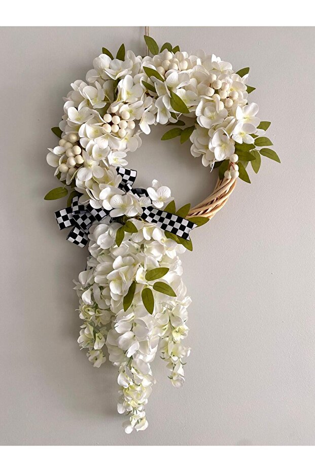 KAPI SÜSÜ BAMBU ÇELENK ORTANCA - 7