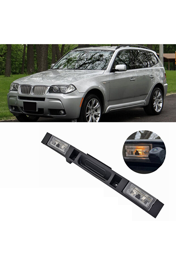 Touring Boot Trunk Lid Rear Handle With Key Button For BMW E83 X3 2004-2010 Car Tailgate Switch A... - 1