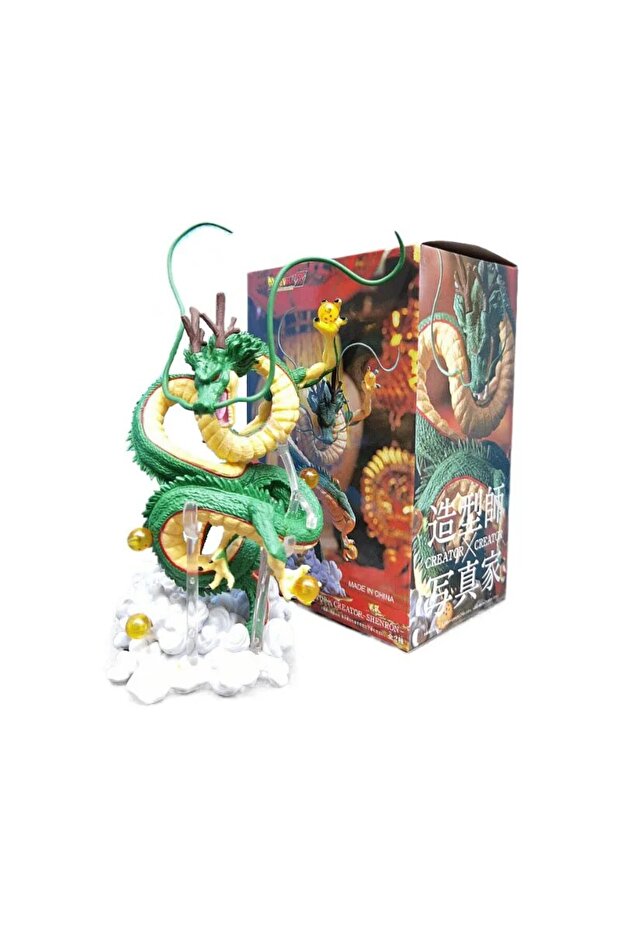 Bandai Shenron with box Dragon Ball Creator Green Shenron Animation Action Figure Vinyl Figurine Mod