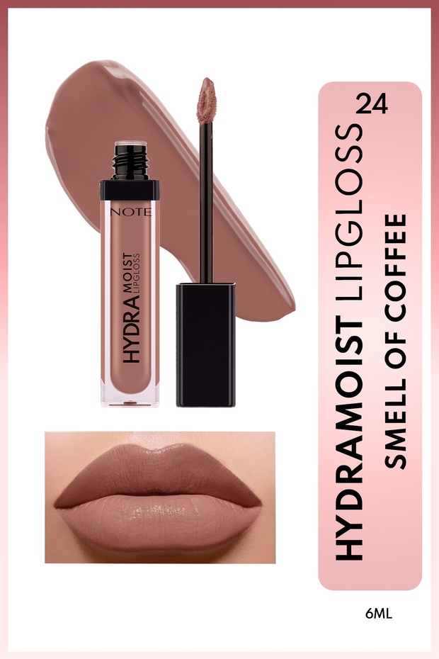 Hydramoist Lipgloss Moisturizing Lip Gloss - 24 Smell of Coffee - Nude
