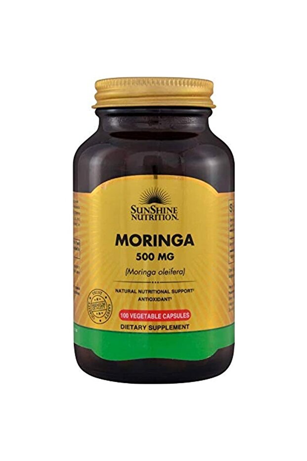 Nutrition Moringa 500Mg, Natural Nutritional Support - 100 Capsules
